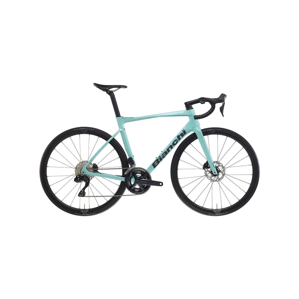 Vélo de route Bianchi Specialissima Comp en carbone avec transmission Shimano Ultegra Di2 12 vitesses