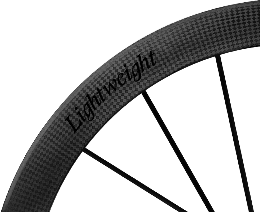 Lightweight OBERMAYER EVO Schwarz Edition - Coppia di Ruote in Carbonio