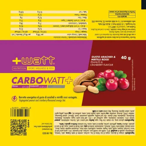 Barre énergétique CarboWatt+