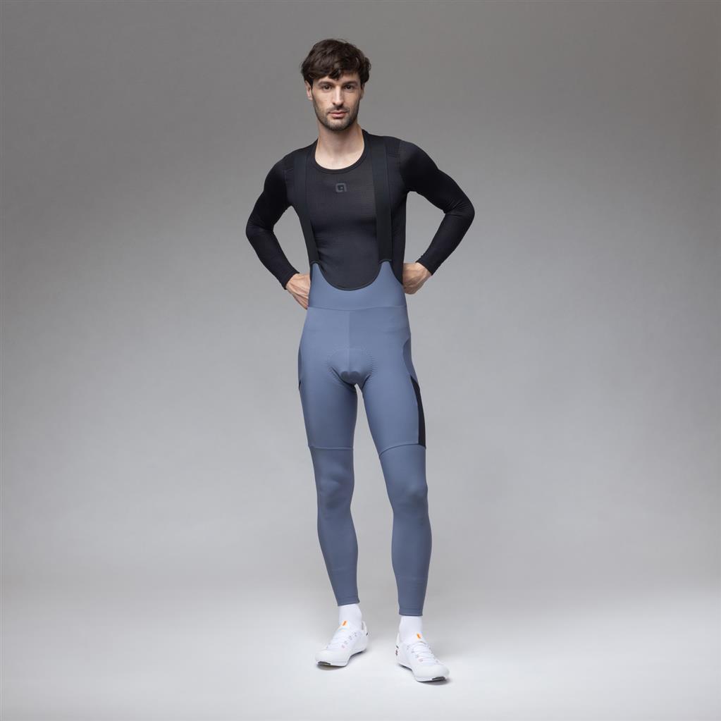 Alé Cycling Stones Cargo 2.0 – Calzamaglia Invernale Gravel con Bretelle Uomo