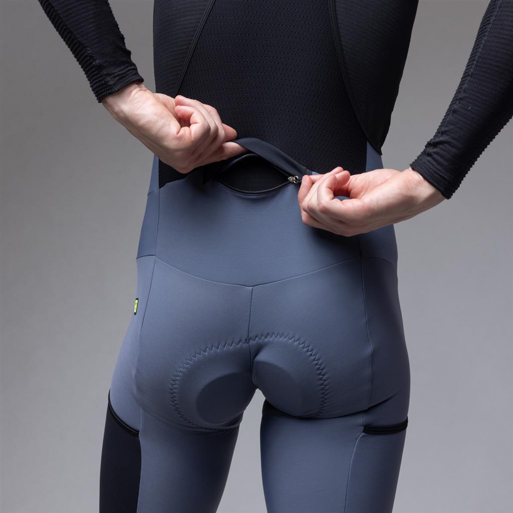 Alé Cycling Stones Cargo 2.0 – Calzamaglia Invernale Gravel con Bretelle Uomo