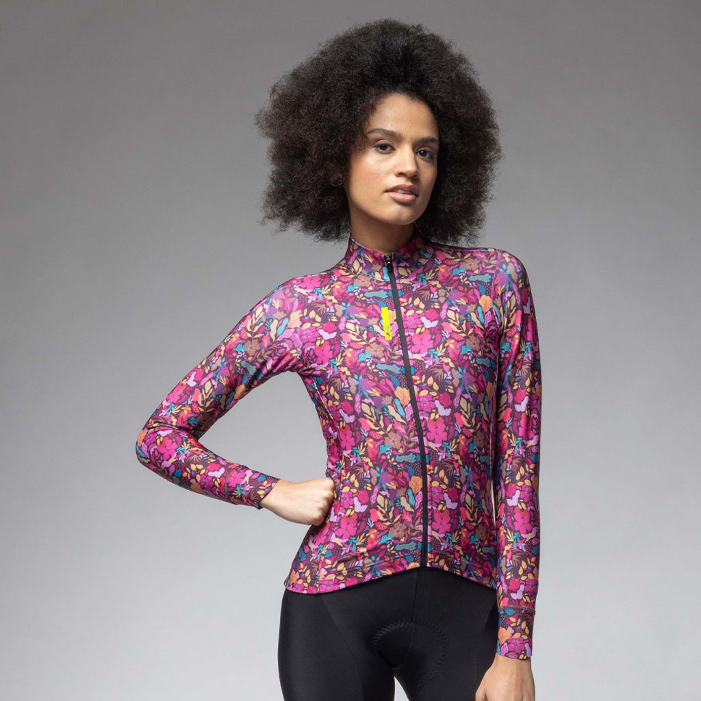 Alé Flowery – Maglia Manica Lunga Donna