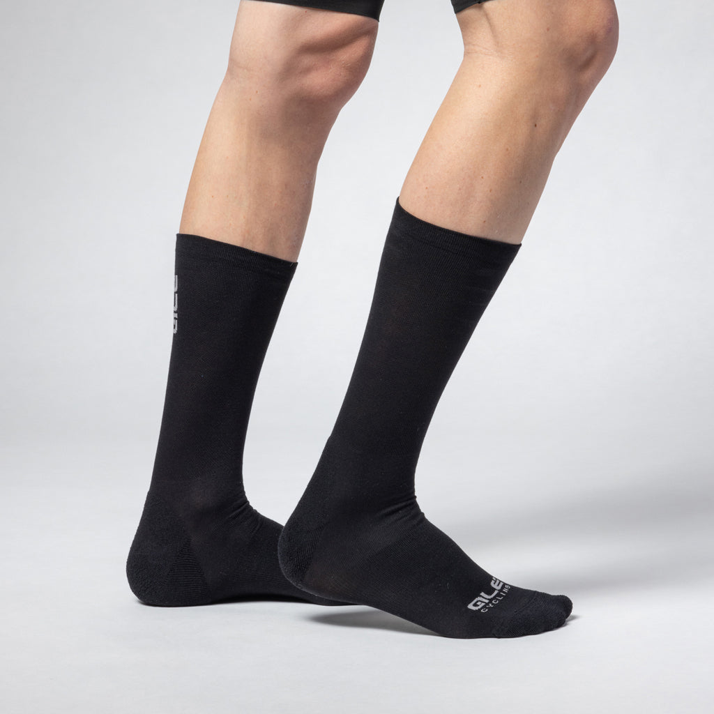 Alé Thermo 2.0 – Calze Termiche Primaloft 22 cm, Nero