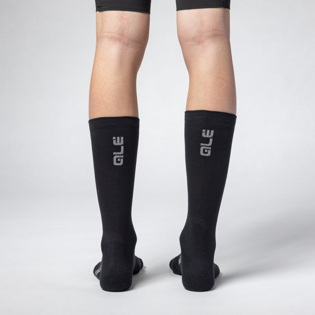 Alé Thermo 2.0 – Calze Termiche Primaloft 22 cm, Nero