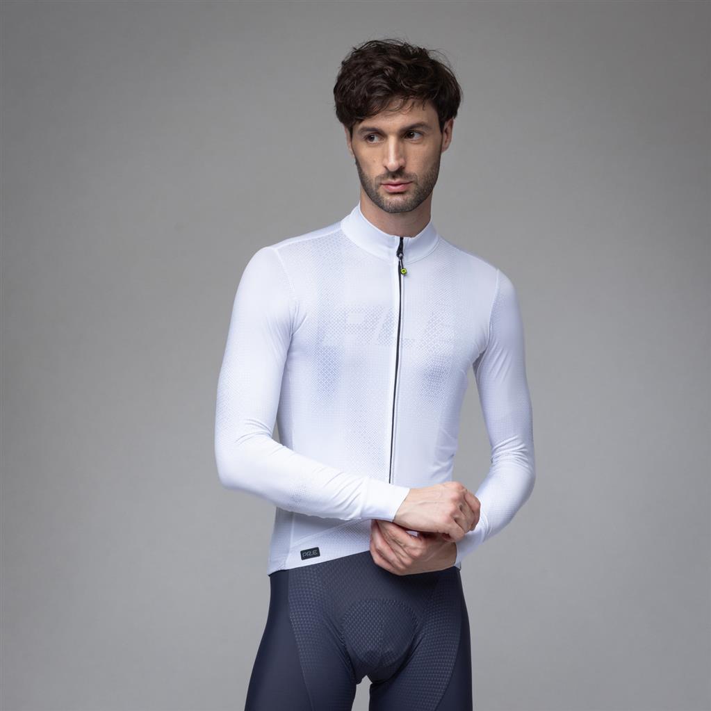 Alé Sauvage – Maglia Manica Lunga Uomo, Bianco