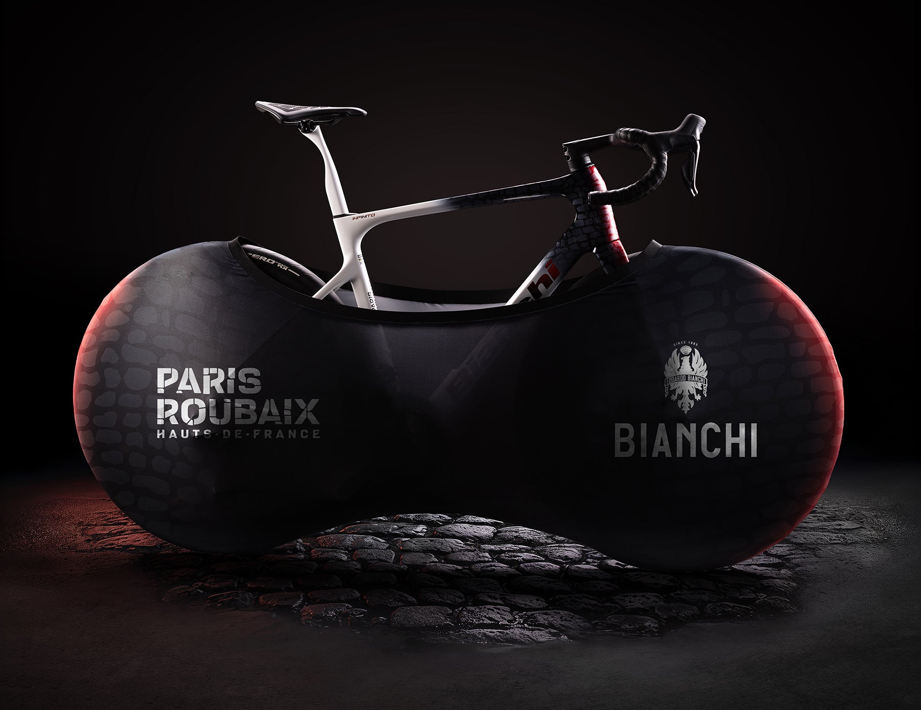 Bicicletta Bianchi Infinito Paris-Roubaix Edition
