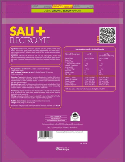 Sels+ Électrolyte