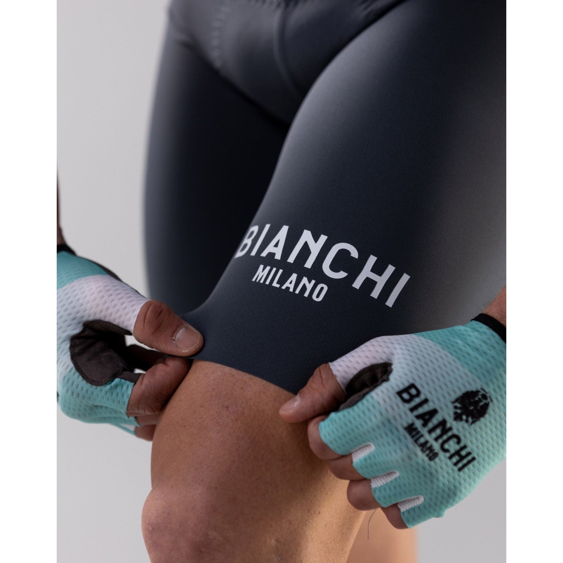 Bianchi - Pantaloncini con bretelle Ultralight