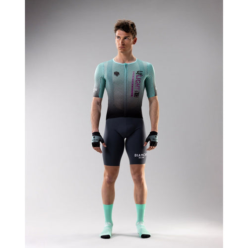Bianchi - Pantaloncini con bretelle Ultralight