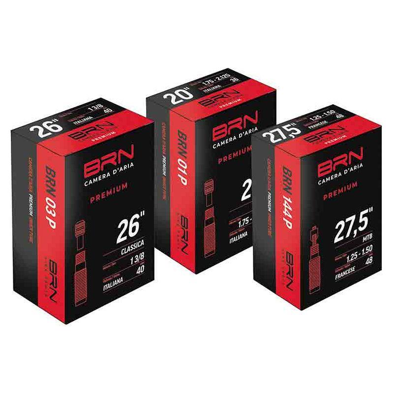 BRN 700x25/32c inner tube with 60mm French valve
